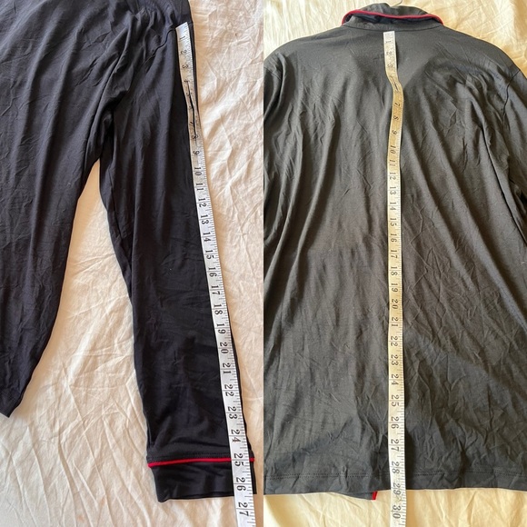 NWT Tommy John Men’s Long Sleeve Button-Down Pajama Top M - Picture 10 of 11